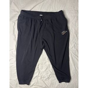 NIKE Jogger Athletic Pants Women's 3X Black Pockets Sweat Pants DM3309-010